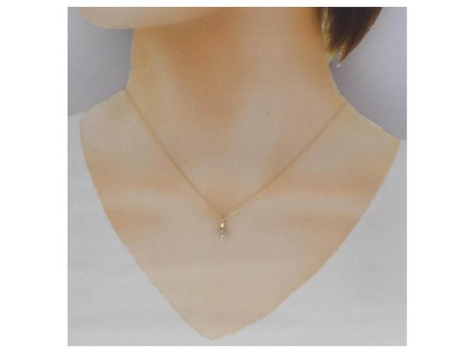 Autre Marque Collar de Diamantes Au750 Dorado - vista 6
