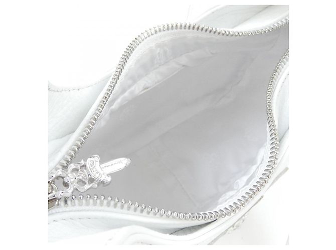 Bolsa Chrome Hearts STAR SCROLL LABEL Branco - vista 6