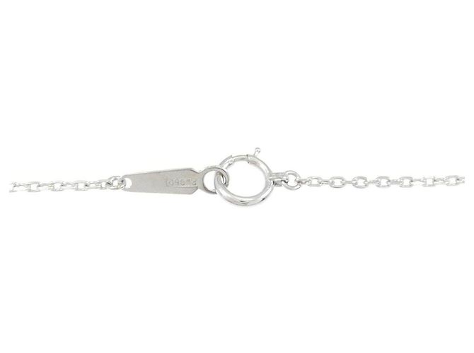 Autre Marque Collar de platino y diamantes Plata - vista 5