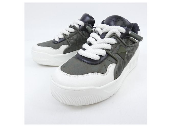 Sneakers Valentino S5G37Y2 Bianco Verde - vista 3