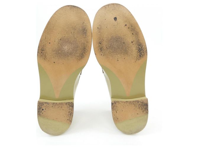 Chanel LOAFERS Mocassini in vitello lucido Verde - vista 4
