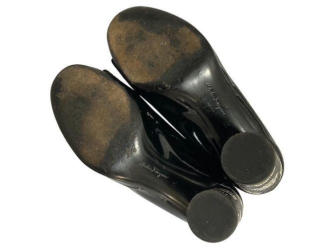 Salvatore Ferragamo Vara Lederpumps Schwarz - Ansicht 6
