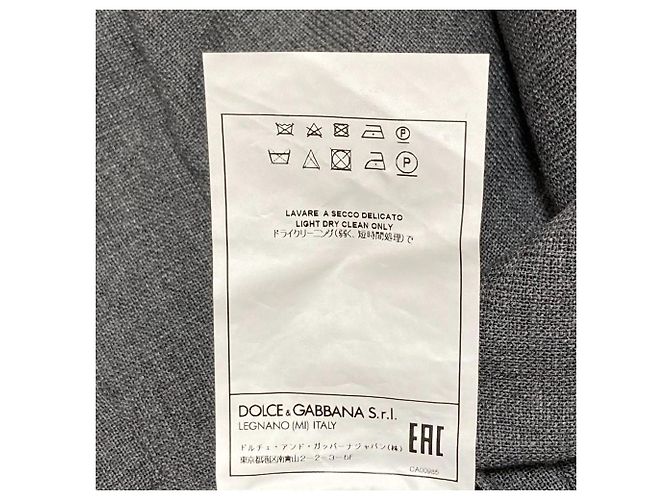Dolce & Gabbana Chaqueta entallada de lana Dolce&Gabbana TAORMINA Castaño - vista 7