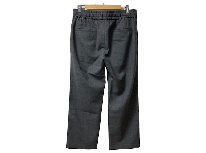 Dolce & Gabbana Pantaloni Easy Slacks in lana Dolce&Gabbana Marrone - vista 3