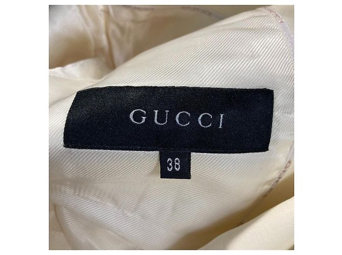 Chaqueta de caza Gucci de lana Blanco Crudo - vista 4