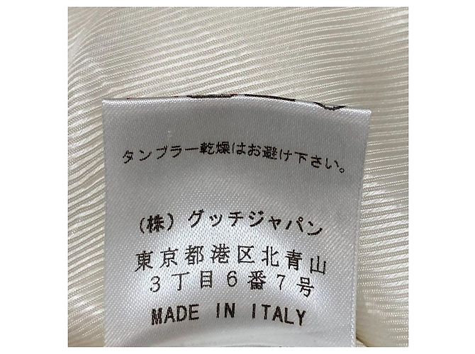 Chaqueta de caza Gucci de lana Blanco Crudo - vista 7