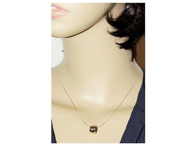Autre Marque Pendente Georg Jensen Fusion Au750 D'oro - vista 2
