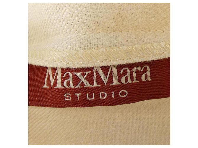 Casaco Max Mara STUDIO Bege - vista 4