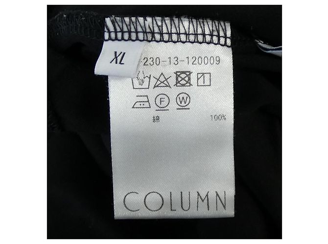 Autre Marque T-shirt COLUMN Preto - vista 3