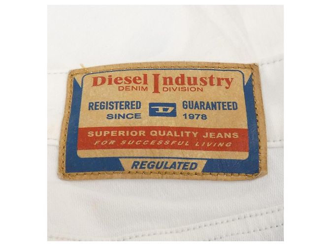 Autre Marque Calças Diesel Branco - vista 4