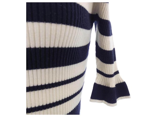 Autre Marque Top SAYAKADAVIS Blanco Azul marino - vista 6