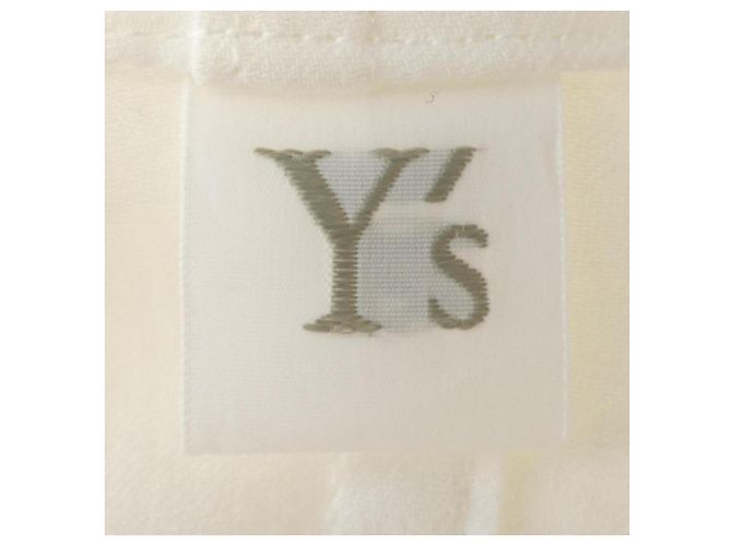 Autre Marque Abrigo Yohji Yamamoto Y's Blanco - vista 4