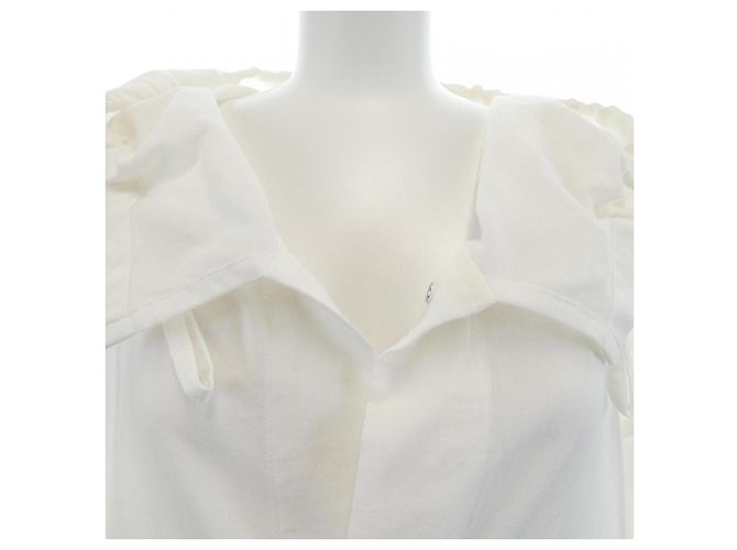 Autre Marque Abrigo Yohji Yamamoto Y's Blanco - vista 5