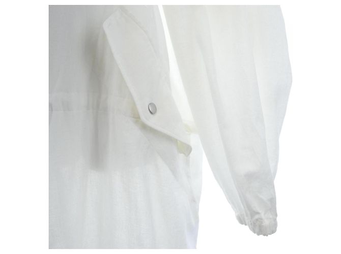 Autre Marque Abrigo Yohji Yamamoto Y's Blanco - vista 6