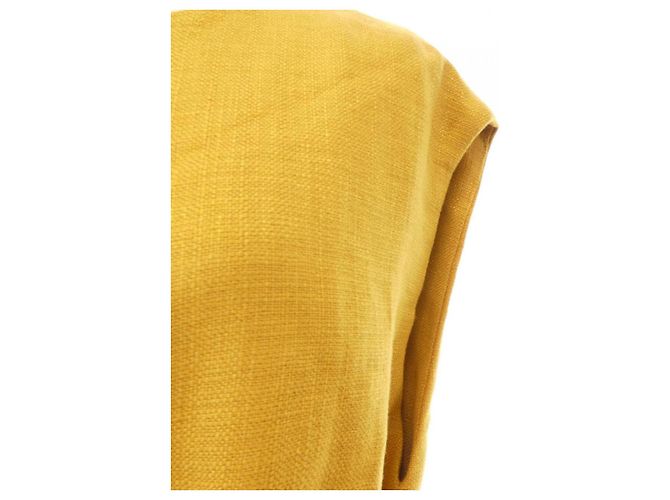 Max Mara STUDIO Chaleco largo Amarillo - vista 6