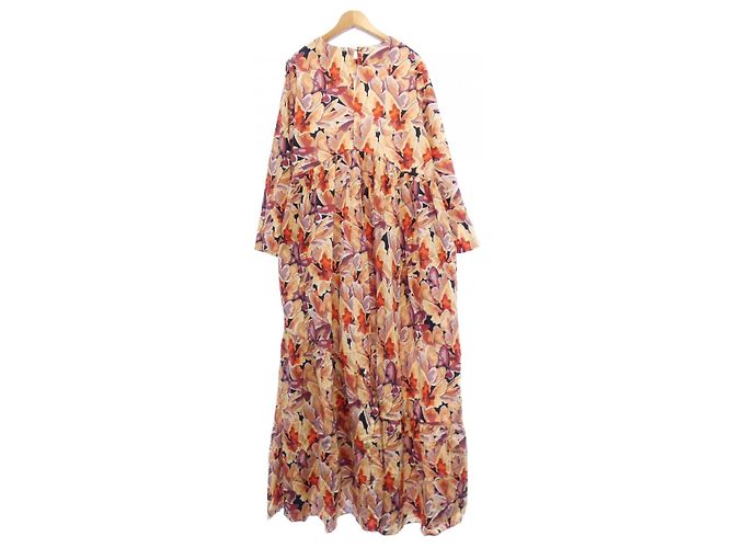 Autre Marque Vestido KIKA VARGAS Laranja - vista 2