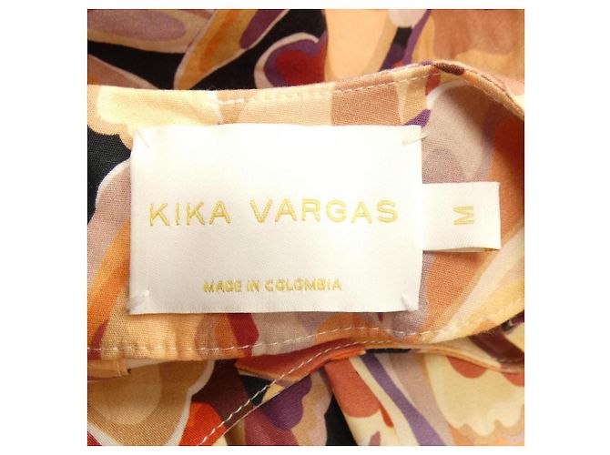 Autre Marque Vestido KIKA VARGAS Laranja - vista 4