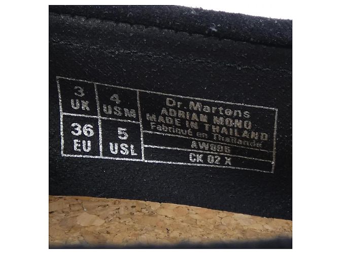 Autre Marque Dr. Martens Lederschuhe Schwarz - Ansicht 7