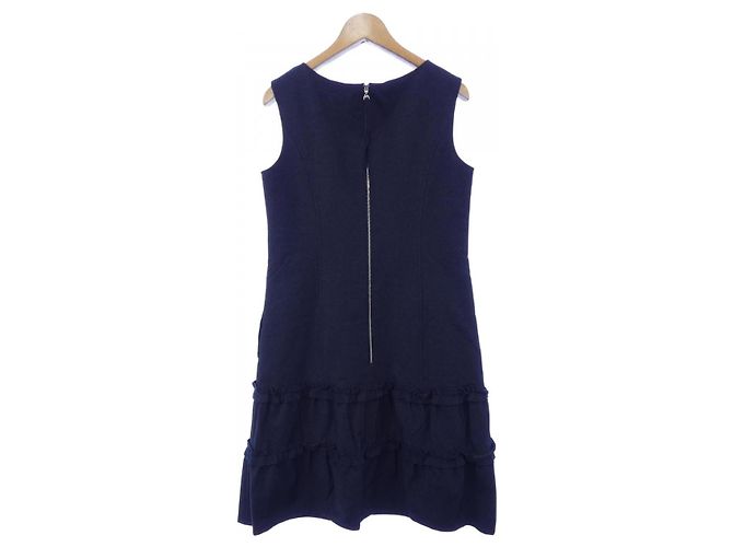Autre Marque Vestido Rene Azul Azul marinho - vista 2
