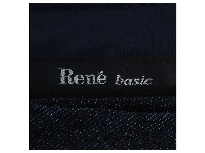 Autre Marque Vestido Rene Azul Azul marinho - vista 4