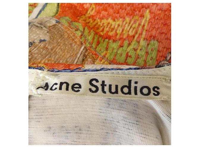 Acne Studios Dress White Red - view 4