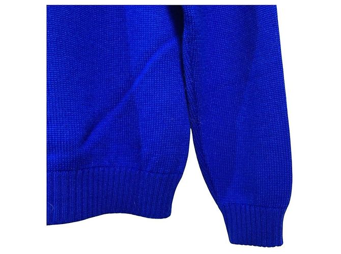 Autre Marque Koche×Emilio Pucci Jacquard-Strickpullover Blau - Ansicht 6