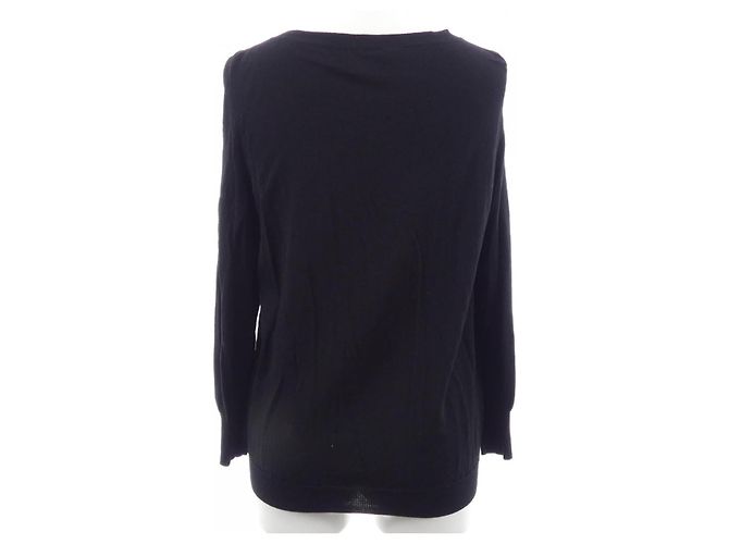Top in maglia Louis Vuitton Nero - vista 2
