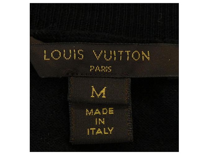 Top in maglia Louis Vuitton Nero - vista 4