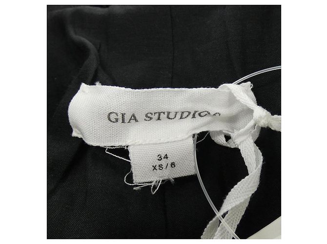 Autre Marque Chaqueta negra GIA STUDIOS Negro - vista 4