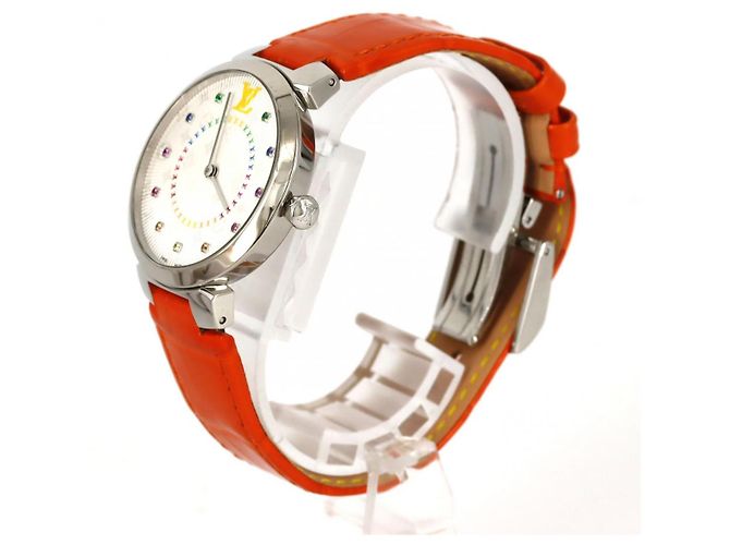 Louis Vuitton Tambour Slim Stainless Steel Silber - Ansicht 2