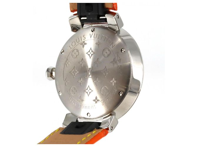 Louis Vuitton Tambour Slim Stainless Steel Silber - Ansicht 6