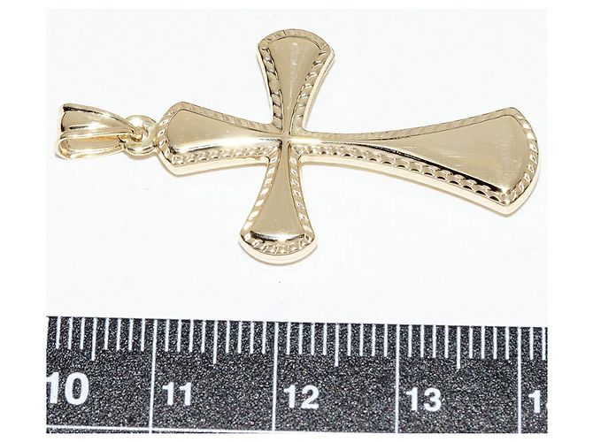 Autre Marque Pendente Croce Au750 D'oro - vista 3
