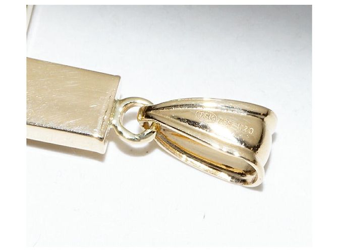 Autre Marque Pendente Croce in Onice Au750 D'oro - vista 4