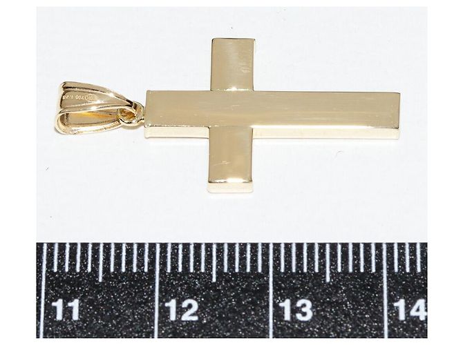 Autre Marque Au750 Onyx-Anhänger Schwarz - Ansicht 3
