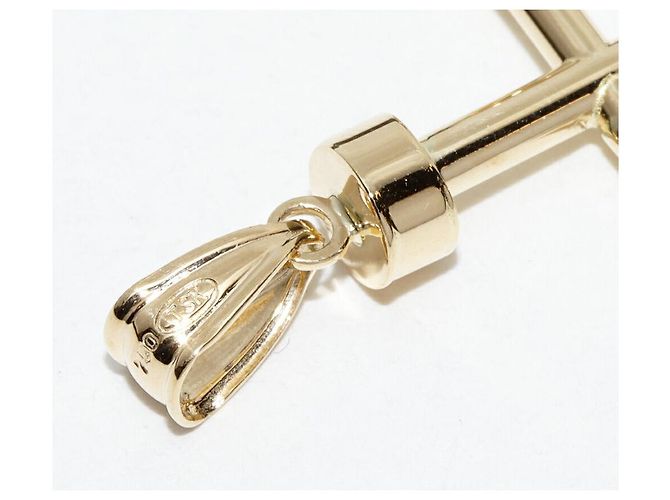 Autre Marque Pendente Cross Nail Au750 D'oro - vista 4