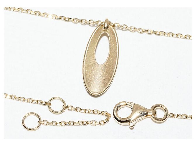 Autre Marque Au750 Diamant-Anhänger Halskette Golden - Ansicht 4