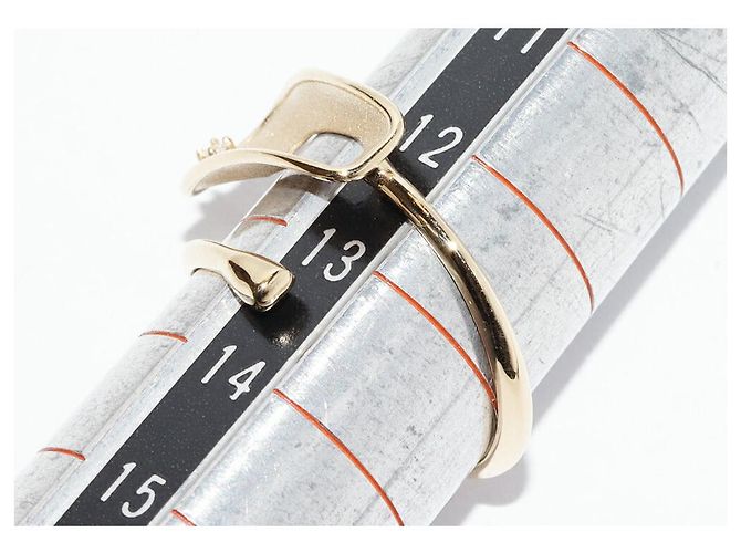 Autre Marque LuxUness Au750 Diamantring in Gold Golden - Ansicht 2