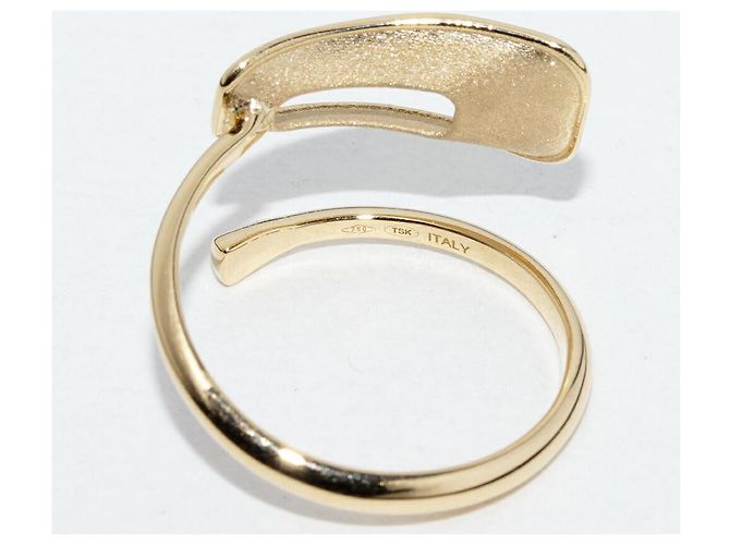 Autre Marque LuxUness Au750 Diamantring in Gold Golden - Ansicht 4