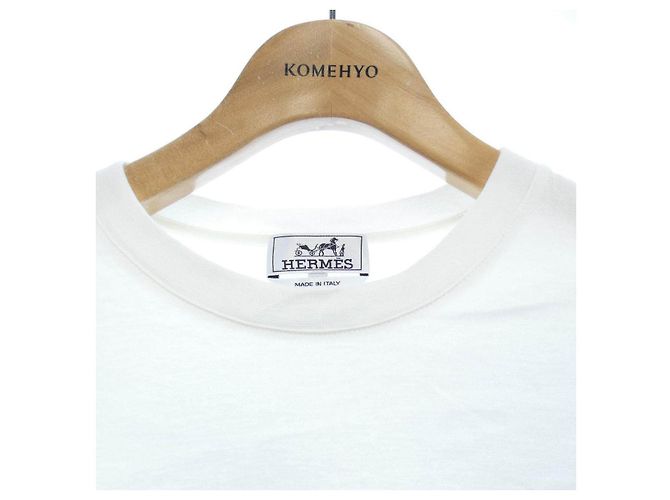 Hermès T-shirt XL T-shirt Blanco - vista 5