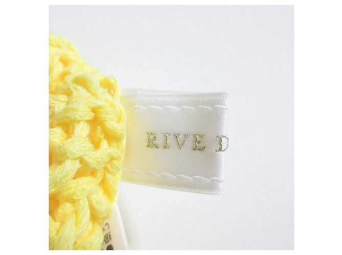 Autre Marque Jersey de punto mesh cuello redondo RIVE DROITE Amarillo - vista 5