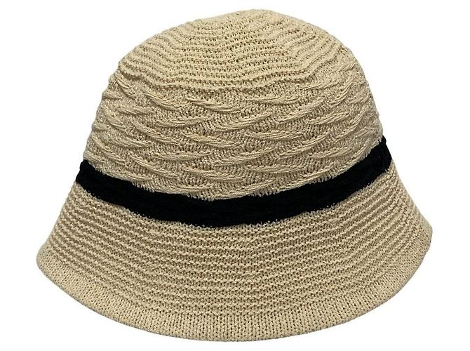 Autre Marque Gorro Bucket de punto Laura Ashley Beige - vista 2