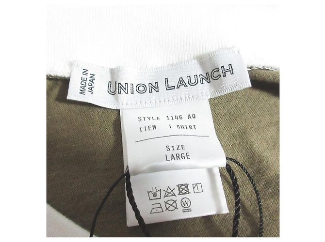 Autre Marque T-shirt de algodão com estampa militar UNION LAUNCH Marrom - vista 3