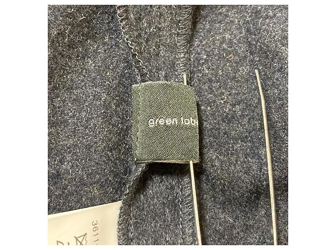 Autre Marque green label relaxing Shaggy Shirt Jacket Nero - vista 4