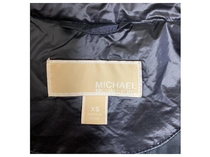 Michael Kors Down Coat Blue Navy blue - view 5