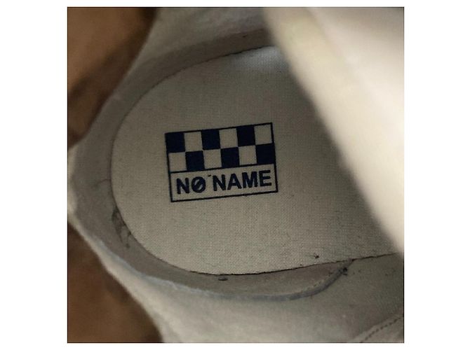 Autre Marque NO NAME SHAKE MID CUT Nubuk-Sneaker Braun Weiß Blau - Ansicht 7