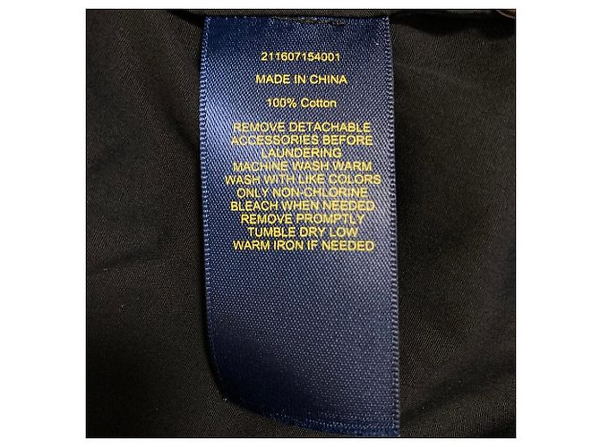 Abito camicia Polo Ralph Lauren Nero - vista 8