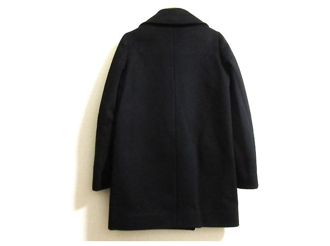 Stella Mc Cartney Abrigo de lana cruzado Stella McCartney Negro - vista 2