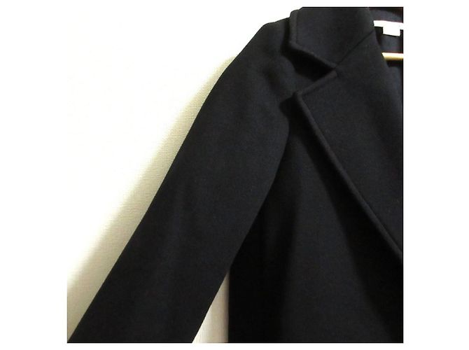 Stella Mc Cartney Abrigo de lana cruzado Stella McCartney Negro - vista 4