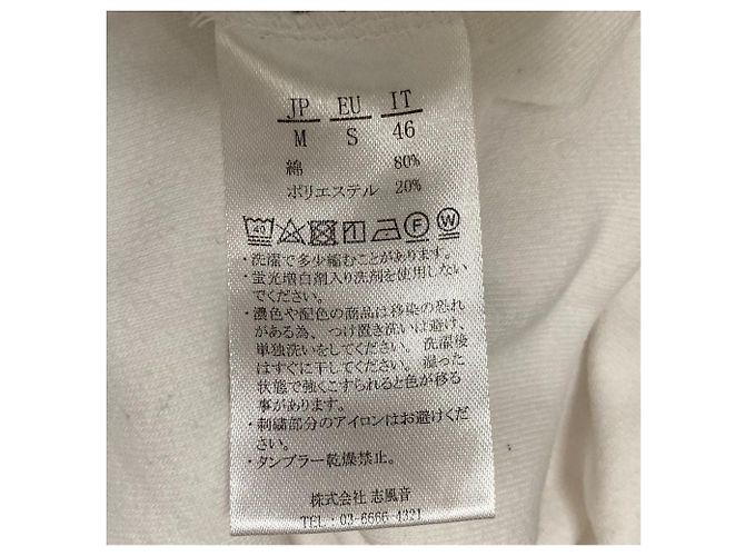 Autre Marque Camiseta con bolsillo AKM Camiseta de algodón Blanco - vista 5