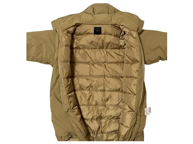 Autre Marque Manteau en duvet à capuche Spick and Span Beige - vue 3